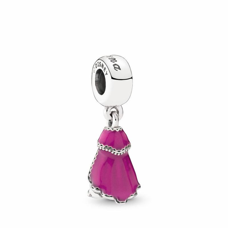 Pandora Australia Disney Anna's Dress Dangle Charm - Sterling Silver | FZPRKO134